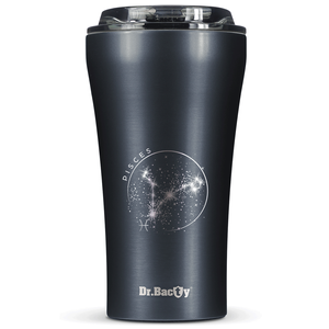 Dr.Bacty Apollo 2.0 thermischer Kaffeebecher - Pisces - 360 ml - Gunmetal