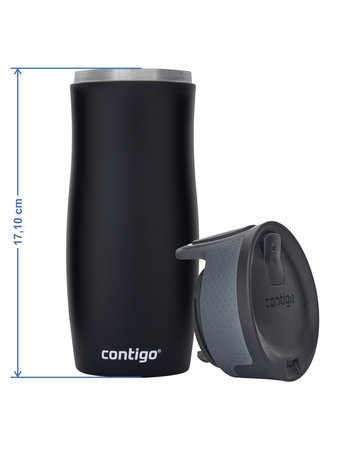 Thermal Mug Contigo West Loop 2.0 470ml - Matte Black