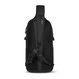 Anti-theft backpack on one shoulder Pacsafe ECO 12L - black made of econyl