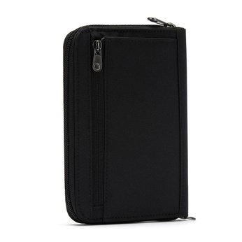 Pacsafe men's large RFID wallet - jet black