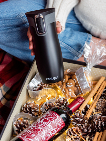 Thermal Mug Contigo West Loop 2.0 470ml - Matte Black