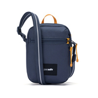 City anti-theft shoulder bag Pacsafe Go - navy blue