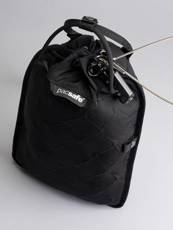 Medium-sized anti-theft travel safe Pacsafe Travelsafe 5l GII - black