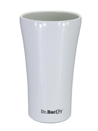 Dr.Bacty Apollo 2.0 Thermokaffeebecher - Leo - 360 ml - Weiß glänzend