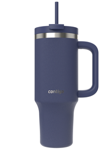 Thermal mug with straw Contigo Streeterville Tumbler 1200 ml - Indigo