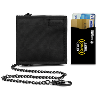 Pacsafe RFIDsafe™ z100 RFID-blockierung bifold wallet - schwarz