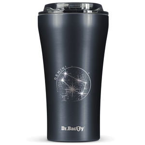 Dr.Bacty Apollo 2.0 thermischer Kaffeebecher - Gemini - 360 ml - Gunmetal