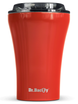 Coffee thermal mug with ceramic coating Dr.Bacty Apollo - 227 ml - red