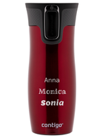 Contigo West Loop 2.0 Thermobecher mit Namen - Rot