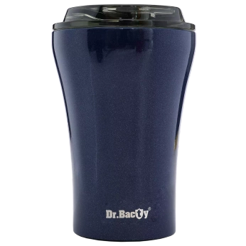 Kaffee -Thermalbecher mit Keramikbeschichtung Dr. Bacty Apollo 227 ml - marineblau