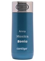 Personalisierbarer thermobecher Contigo Luxe Autoseal 360 ml - Blau