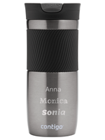 Thermobecher mit gravur Contigo Byron 470ml - Gunmetal