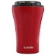 Coffee thermal mug with ceramic coating Dr.Bacty Apollo - 227 ml - red