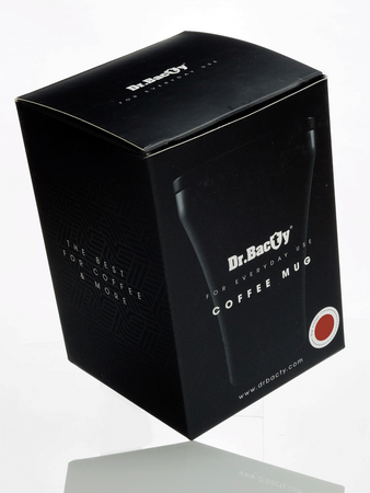 Kaffee Thermalbecher mit Keramikbeschichtung Dr.Bacty Apollo - 227 ml - rot