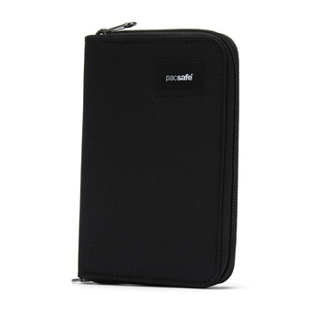 Pacsafe men's large RFID wallet - jet black