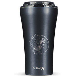 Dr.Bacty Apollo 2.0 thermischer Kaffeebecher - Scorpio - 360 ml - Gunmetal