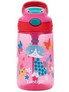 Trinkflasche für Kinder - Becher für Kinder Contigo Gizmo Flip 414ml - Cherry Cat