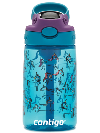 Water bottle / bottle for children Contigo Easy Clean 420ml Unicorn